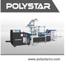 Polythene bag manufacturing machine